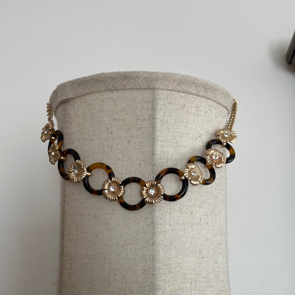 J. Crew Tortoiseshell Necklace